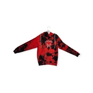 NWOT Yours Truly by Phora NUMB Butterfly Hoodie Rhinestone Tie Dye S